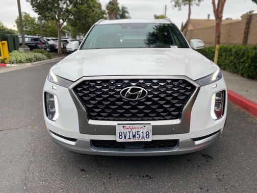 Hyper White 2021 Hyundai PALISADE Calligraphy
