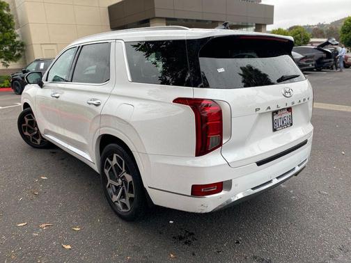 Hyper White 2021 Hyundai PALISADE Calligraphy
