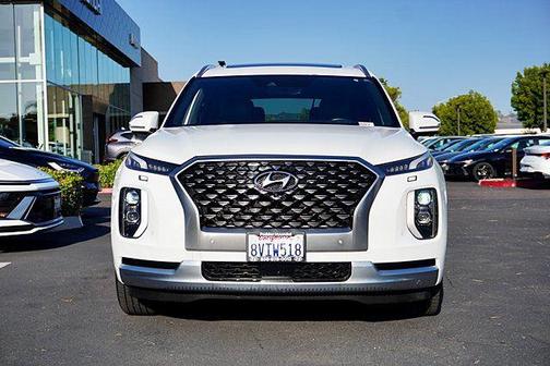 Hyper White 2021 Hyundai PALISADE Calligraphy