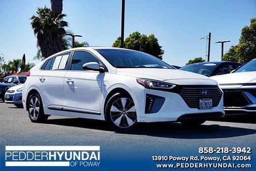 Ceramic White 2018 Hyundai IONIQ Plug-In Hybrid Limited