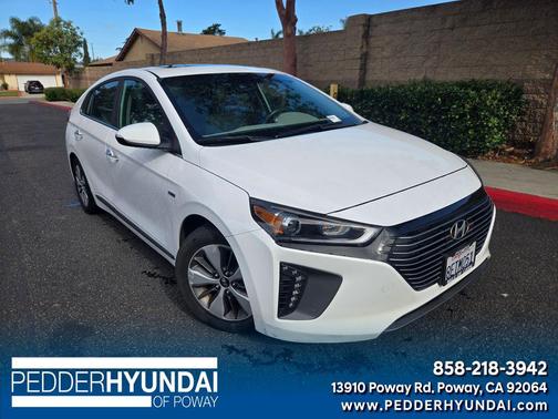 Ceramic White 2018 Hyundai IONIQ Plug-In Hybrid Limited