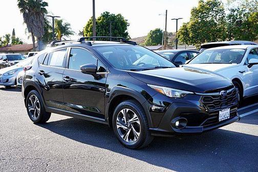 Crystal Black Silica 2024 Subaru Crosstrek Premium