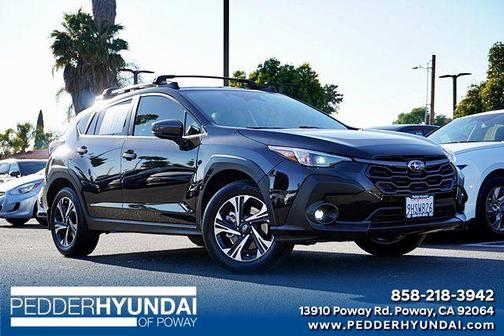 Crystal Black Silica 2024 Subaru Crosstrek Premium