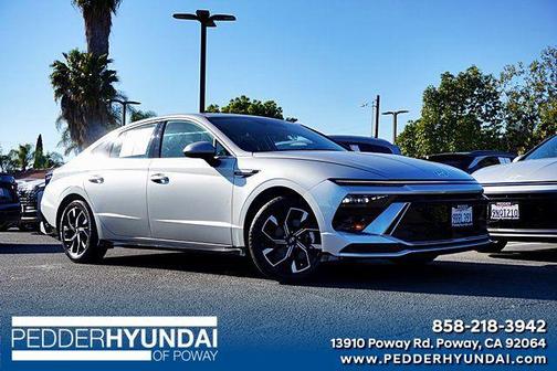 Aero Silver 2024 Hyundai SONATA SEL