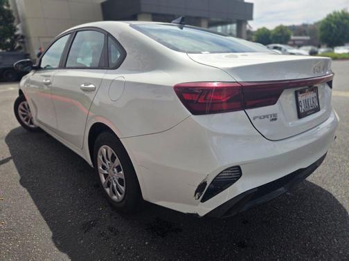 Clear White 2023 Kia Forte LX