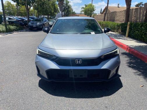 Silver 2025 Honda Civic Sport