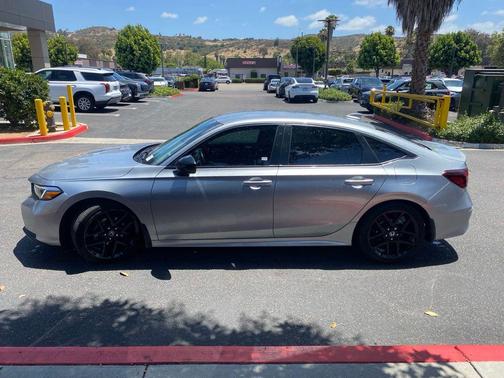 Silver 2025 Honda Civic Sport