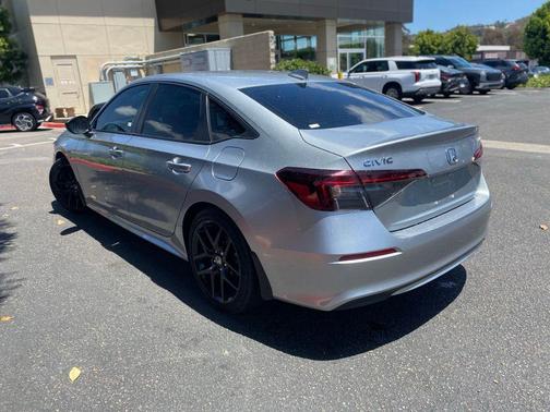 Silver 2025 Honda Civic Sport