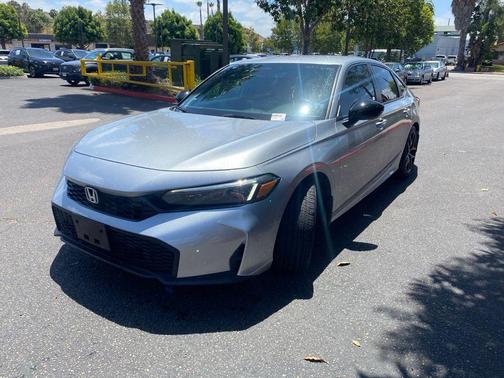 Silver 2025 Honda Civic Sport