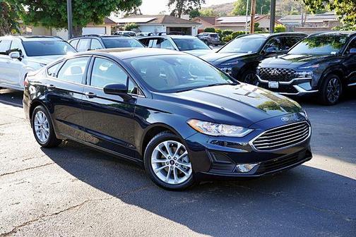 Alto Blue Metallic Tinted Clearcoat 2020 Ford Fusion SE