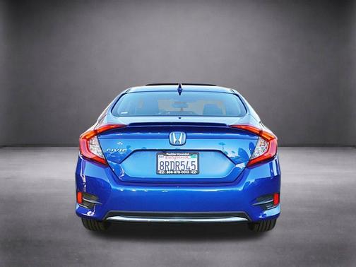 Aegean Blue Metallic 2020 Honda Civic EX