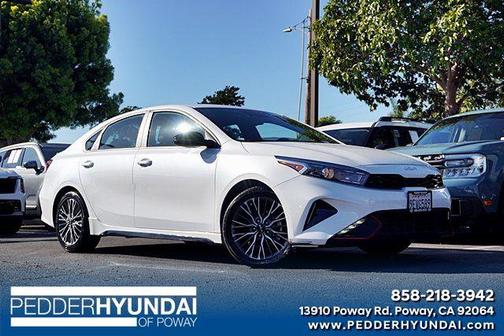 Snow White Pearl 2023 Kia Forte GT-Line