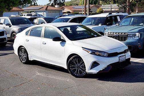 Snow White Pearl 2023 Kia Forte GT-Line