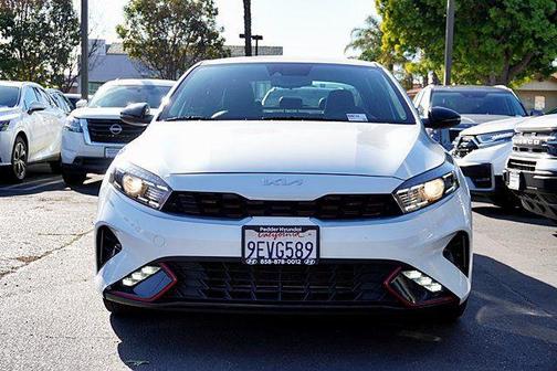 Snow White Pearl 2023 Kia Forte GT-Line