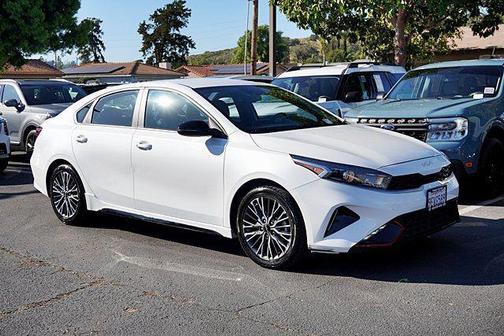 Snow White Pearl 2023 Kia Forte GT-Line
