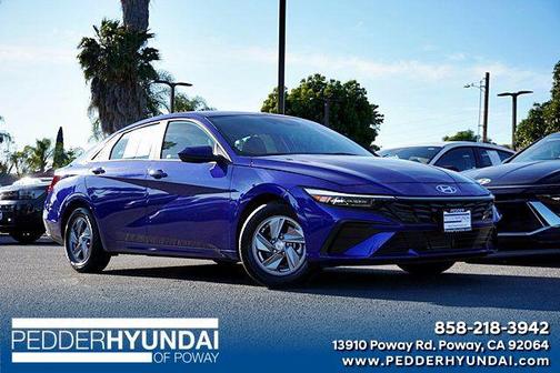 Intense Blue 2025 Hyundai ELANTRA SE