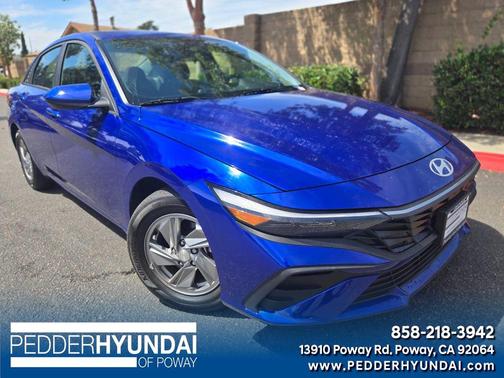 Intense Blue 2025 Hyundai ELANTRA SE