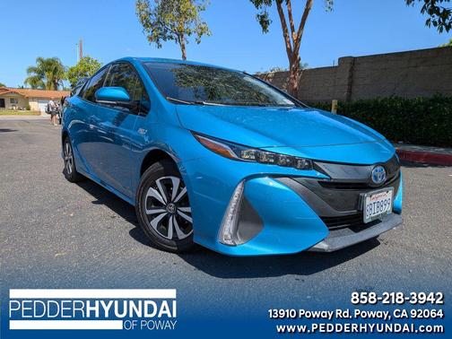 Blue Magnetism 2017 Toyota Prius Prime Premium