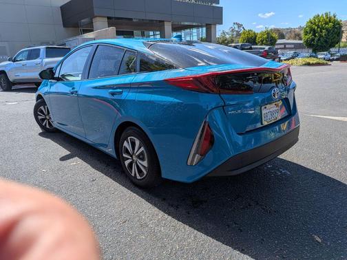 Blue Magnetism 2017 Toyota Prius Prime Premium