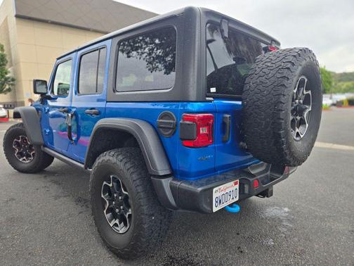 Hydro Blue Pearlcoat 2021 Jeep Wrangler Unlimited 4xe Rubicon