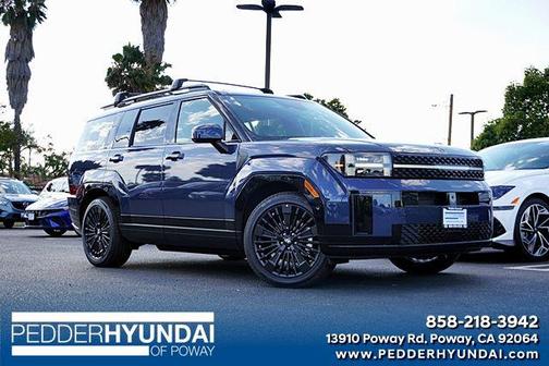 Atlantis Blue 2026 Hyundai SANTA FE HEV Calligraphy