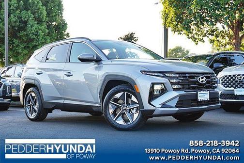Shimmering Silver 2026 Hyundai TUCSON Hybrid SEL