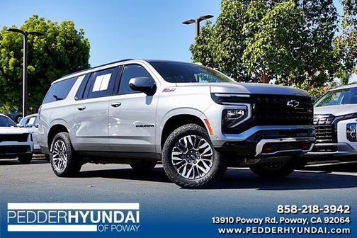 Sterling Gray Metallic 2025 Chevrolet Suburban 4WD Z71