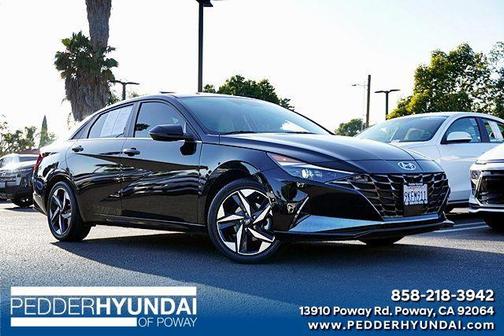 Onyx Black 2023 Hyundai ELANTRA HEV Limited