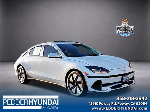 Serenity White 2023 Hyundai IONIQ 6 SE