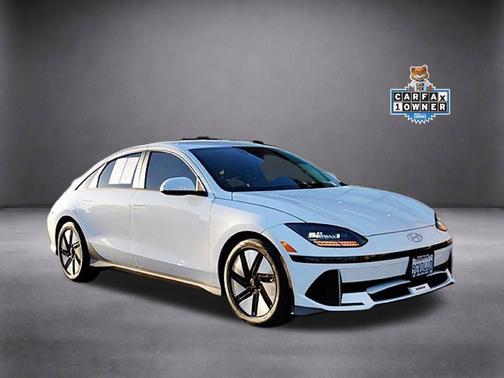 Serenity White 2023 Hyundai IONIQ 6 SE
