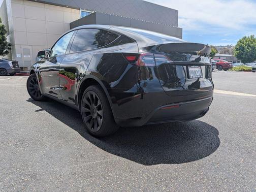 Solid Black 2024 Tesla Model Y Long Range Dual Motor All-Wheel Drive