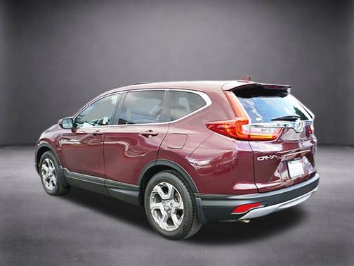 Burgundy 2017 Honda CR-V EX-L