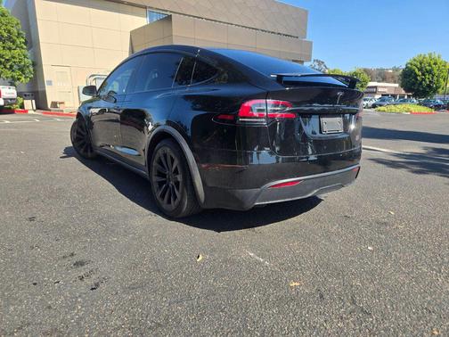 Solid Black 2022 Tesla Model X Plaid Tri Motor All-Wheel Drive