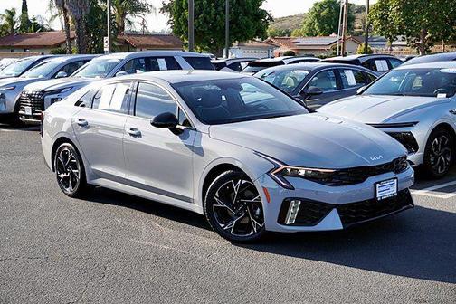 Wolf Gray 2025 Kia K5 GT-Line