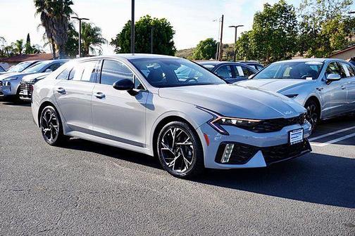 Wolf Gray 2025 Kia K5 GT-Line