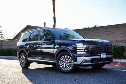 Pacific Sapphire 2026 Hyundai Palisade Hybrid Blue SEL Premium 7P