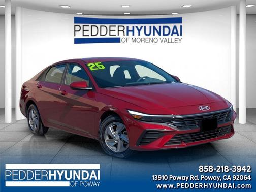 Ultimate Red 2025 Hyundai ELANTRA SE