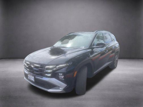 Ash Black 2025 Hyundai TUCSON Hybrid Limited