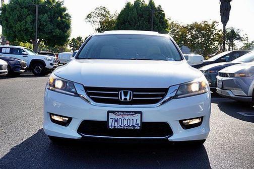 White Orchid Pearl 2015 Honda Accord EX