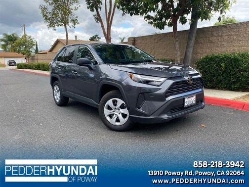 Magnetic Gray Metallic 2025 Toyota RAV4 LE