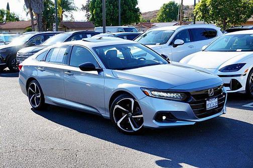 Lunar Silver Metallic 2022 Honda Accord Sport 2.0T