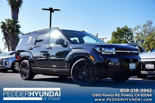 Black 2025 Hyundai SANTA FE HEV Calligraphy