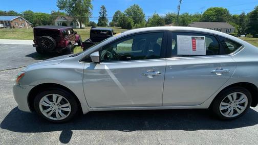 Brilliant Silver 2015 Nissan Sentra SV