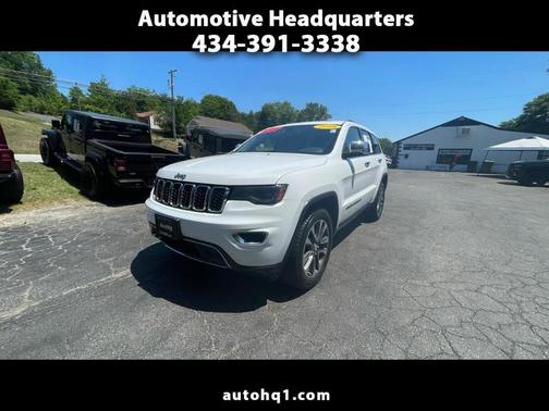 White 2018 Jeep Grand Cherokee Limited