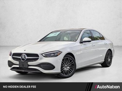 Polar White 2026 Mercedes-Benz C-Class C 300 4MATIC