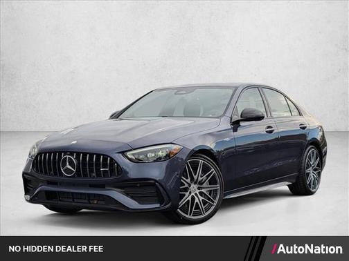 Twilight Blue Metallic 2026 Mercedes-Benz AMG C 43 4MATIC