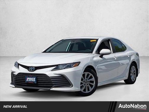 Super White 2021 Toyota Camry LE
