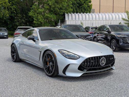 Cirrus Silver Metallic 2025 Mercedes-Benz AMG GT 63 S E Performance