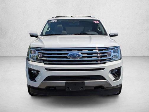 Star White Metallic Tri-Coat 2020 Ford Expedition XLT