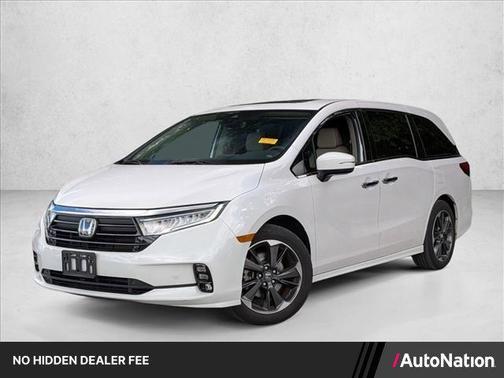 Platinum White Pearl 2023 Honda Odyssey Elite